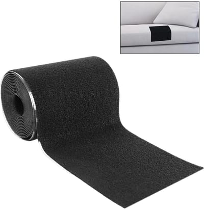 Textielplakband - Stoffen reparatie - Stoffen repareren - Waterdicht en sterk - 10 x 200 cm - Zwart