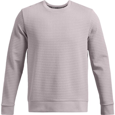 Under Armour Heren-trui met vierkante hals (Grijs)