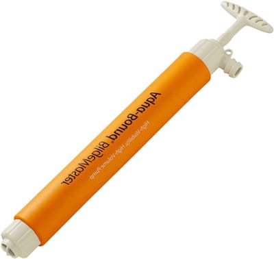 Kajak Hand Bilge Pomp - Bilge Master Pomp - Water Uit Kajak Verwijderen - Hoog Volume Pomp - 17-Inch - Oranje