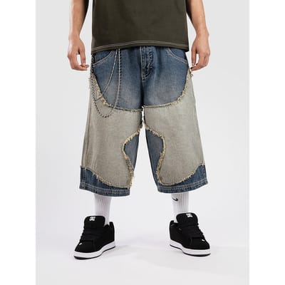 A.LAB Mega Shant Korte Broek blauw