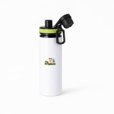 Hacebo® - Leuke waterfles met draaidop groen - Collega - Collega - Verjaardag cadeau - Valentijn cadeau voor mannen en vrouwen - Cadeau voor hem en haar - met tekst - water fles - 850ML