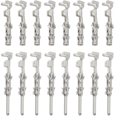 Dailygoods - 50 Stuks Automotive Connector Crimpkontakte voor Auto Reparatie