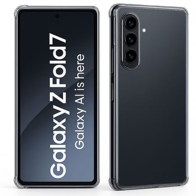 ChiGuard Hoesje Geschikt voor Samsung Galaxy Z Fold 7 Hoesje - Shock Proof Case – Cover Transparant