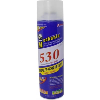 Rosfix Mechanic 530 Contactreiniger Spuitbus - Niet Geleidend - Sneldrogend - 550 Ml