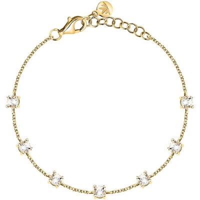 MORELLATO TESORI SAIW311 GOLD-PLATED ARMBAND MET ZIRKONIA'S 1 STUK