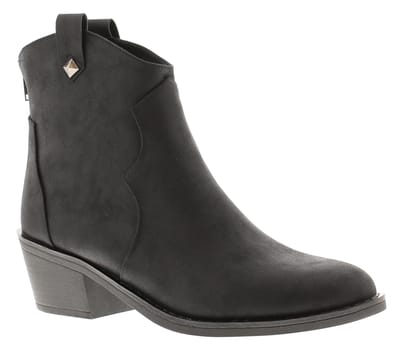 Women's Rocket Dog Yolanda Western Ankle Boots in Black