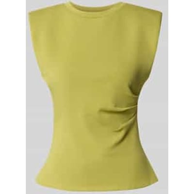 Blouse met gelegde plooien model 'Pina'