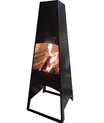 LUXOR TUINHAARD - TERRASHAARD - BARBECUE - ZWART - VERSTELBARE ROOSTER - ASLADE