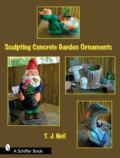 Beton Decoratie Boek - Tuinbeelden Maken - Creatief Hobbyen - Stapsgewijze Instructies - Paperback Editie