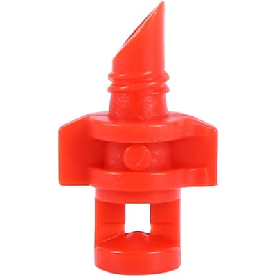 50 stuks 360 graden Micro Tuin Gazon Water Sproeier Verstuiver Sproeier Irrigatiesysteem red