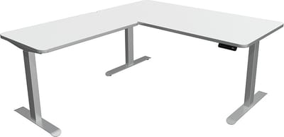 Zit sta wit hoekbureau Move-3 premium 160x180cm