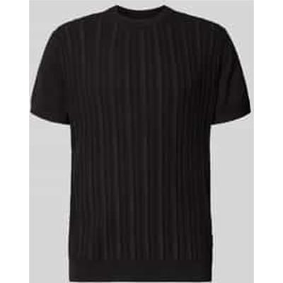 T-shirt met kabelpatroon
