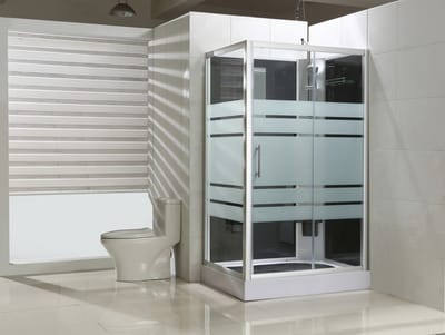 Sanifun complete douchecabine Erna 1200 x 900 Kitvrij