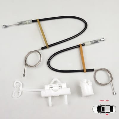 BWR5283 Lève-vitre mécanique manuel Kit de réparation Régulateur Porte Arrière Gauche pour Fiat Linea 323 110 2007-2018 51789674