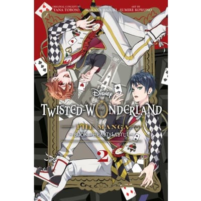 Disney TwistedWonderland De Manga Boek van Heartslabyul Deel. 2 door Wakana Hazuki Paperback Boek 9781974741359