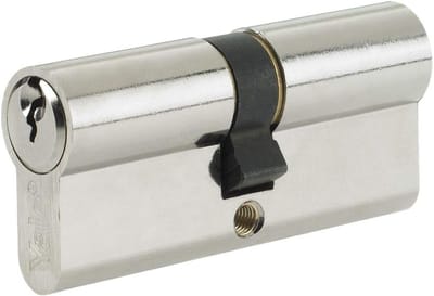 Euro Cilinderslot 45/45mm (100mm) SKG Veiligheid Nikkel - Universele Deurcilinder Vervanging