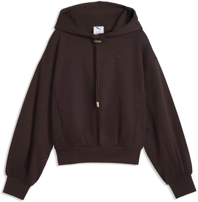 Dames hoodie met verstelbare koord Puma