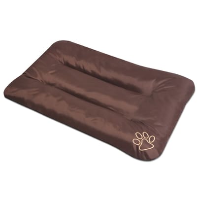 vidaXL - Hondenmatras - maat - L - bruin