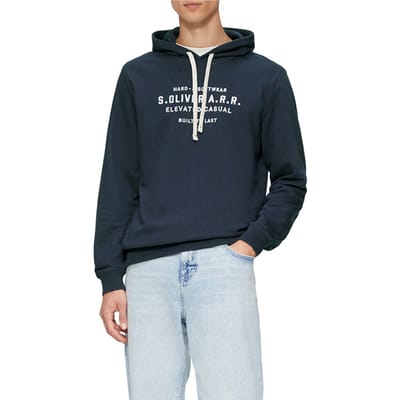 s.Oliver  Sweatshirts Marine Size: S | Hoodies Outlet | Heren | Blauw