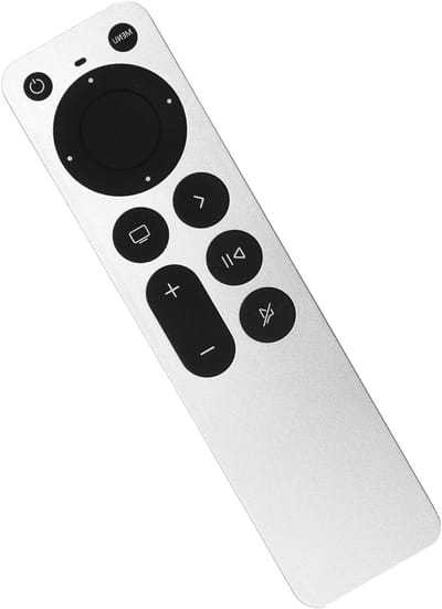 Vervangende Afstandsbediening voor Apple TV 4K en HD Modellen - Universele Remote Control voor A1218, A1842, A1625, A1427, A1469, A2169, Compatibel met Diverse Generaties