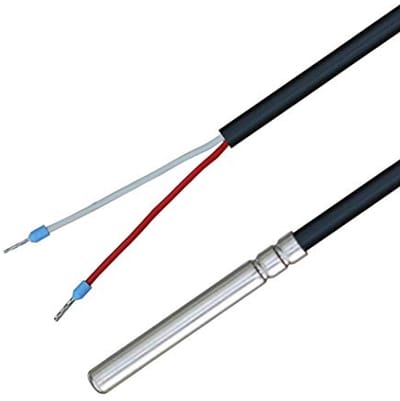 PT1000 Temperatuursensor met PVC-leiding tot 105 °C – Nauwkeurige Temperatuurmeting