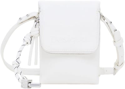Desigual Telefoontasje Mone Phone Bag White Wit