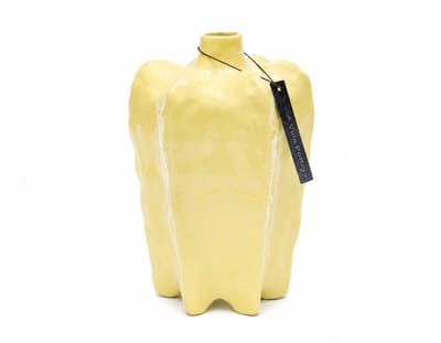 Vaas - Villa Pottery - Woondecoratie - Keramiek - Decoratie - Berber - Summer 4 Yellow
