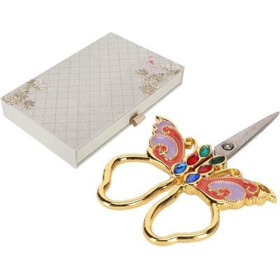 Vintage Naaischaar DIY Handwerk Borduurwerk Robuust Scherp Sieradenschaar voor Slaapkamer white