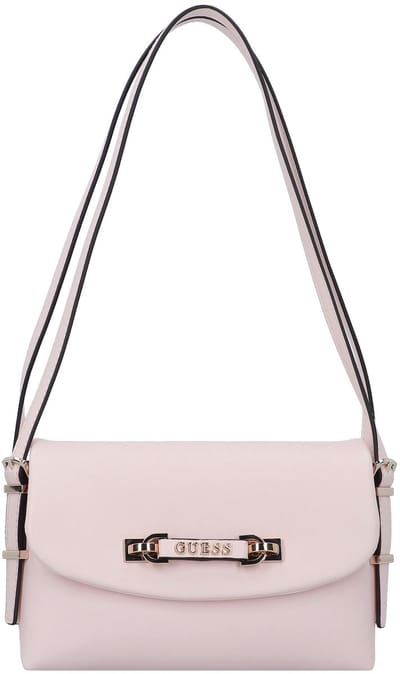 GUESS Schoudertas Lefia Flap Shoulder Bag Rose Water Roze