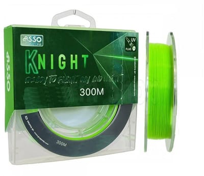 Asso Knight 300 M Monofilament Transparant 0.205 mm