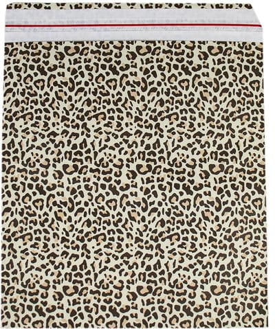50x Papieren verzendzak Leopard L