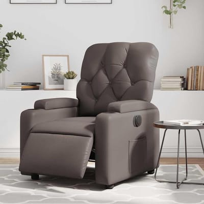 Elektrische relaxstoel - Gemotoriseerde stoel - Ontspannen thuis - Elektrische ligfunctie - 74 x 865 x 935 cm - Bruin