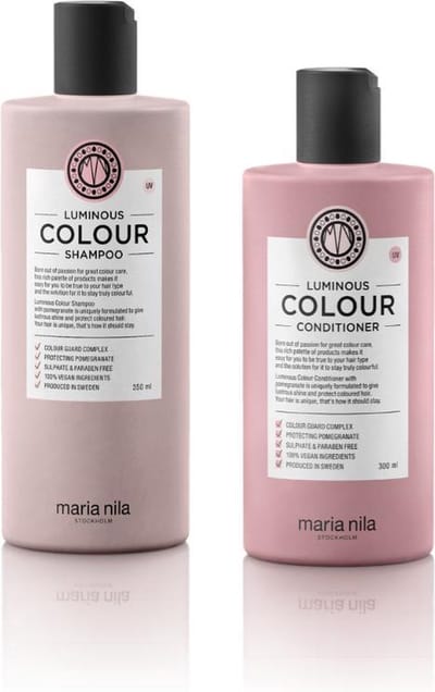 Maria Nila - Luminous Colour Care Set (Shampoo 350ml + Conditioner 300ml)