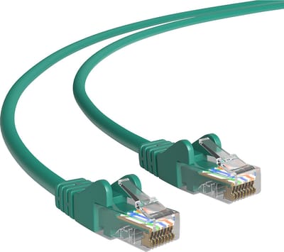Cat 5e - U/UTP - Netwerkkabel - Patchkabel - Internetkabel - 1 Gbps - 0.25 meter - Groen - Allteq