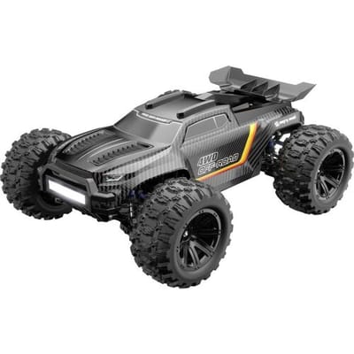 MJX Zwart Brushless 1:12 RC auto Elektro Monstertruck 4WD RTR 2,4 GHz Incl. accu en lader