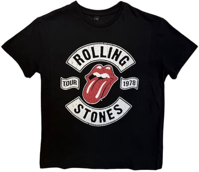 The Rolling Stones - US Tour 1978 Kinder Tshirt - Kids tm 4 jaar - Zwart