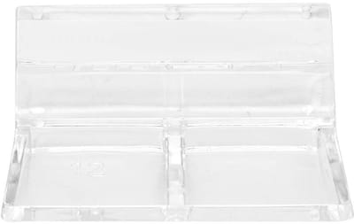 Dailygoods- Glazen Deksel 20 Stuks - Acryl Houder - Aquarium Accessoire - Universele Dekselclips - Premium Materiaal - Geschikt voor Open Aquaria - Aquariumdeksel