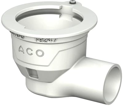 ACO Vloerafvoer Passavant DN70 1,5 graden/1,6l/s/houder/zonder WS/epoxy, 5169.70.20