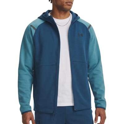 Under Armour Unstoppable Fleece FZ Hoodie Heren - Maat XL