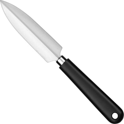 Déglon Decoratiemes – V-vormig snijvlak – Polypropyleen handvat – 9 cm – Vaatwasmachinebestendig