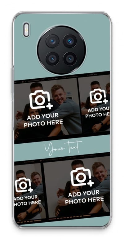 Gepersonaliseerd - Case Company® - Hoesje geschikt voor Huawei Nova 8i hoesje - Filmrol N°2 - Soft Cover Telefoonhoesje - Bescherming aan alle Kanten en Schermrand