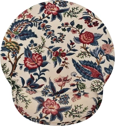 Ergonomische Muismat met Bloemenprint, Polssteun voor Comfort en Pijnverlichting, Antislip en Waterdicht voor Thuis en Kantoor