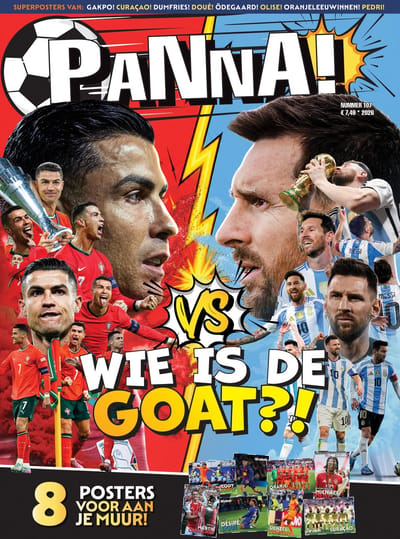 PANNA! Magazine 107 - Tijdschrift - Voetbal - Ronaldo - Messi
