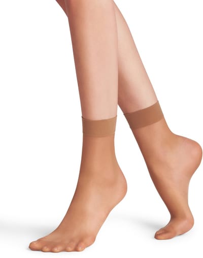 FALKE Seidenglatt eenkleurig materiaal transparant 15 DEN sokken dames transparant - maat 35-38