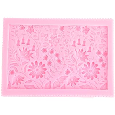 Bloemvormige Siliconen Vormen Fondant Chocolade Taart Decoratieve Vorm DIY Bakgereedschap pink