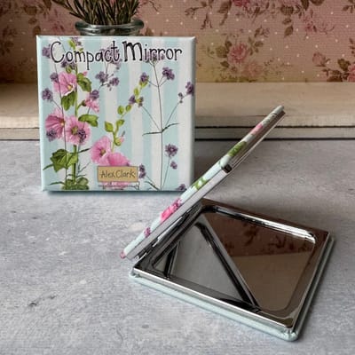 Alex Clark Compacte Spiegel Bloemen ~Garden Flowers
