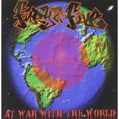 CD FURY OF FIVE - At War With the World VA69 Non Japonais Rock Occasion