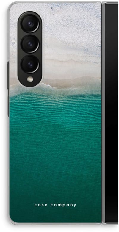Case Company® - Hoesje geschikt voor Samsung Galaxy Z Fold4 hoesje - Stranded - Soft Cover Telefoonhoesje - Bescherming aan alle Kanten en Schermrand