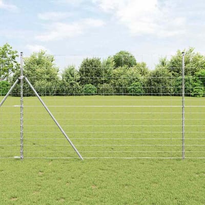 vidaXL - Wildhek - Warm - Verzinkt - 1000 - x - 160 - x - 0,18 - cm - IJzer