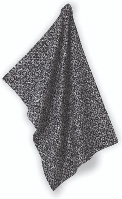 Theedoek, Zwart/Wit Patroon - Kela | Gianna